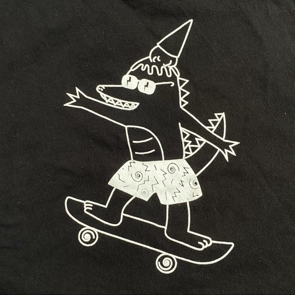 Ice cream castles alligator skater black tank top - Picture 2 of 6